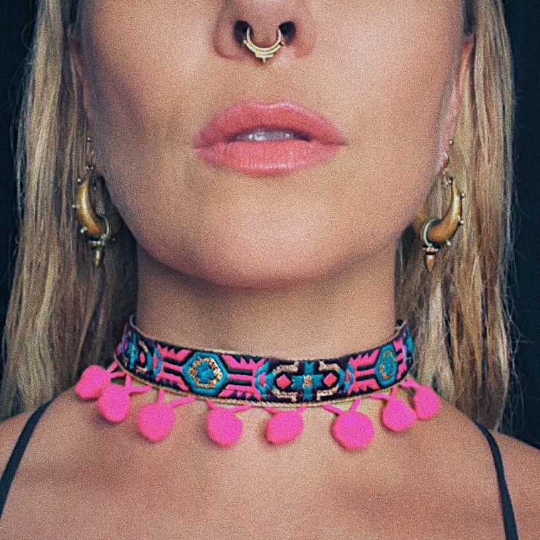 Gypsy Choker | Purple