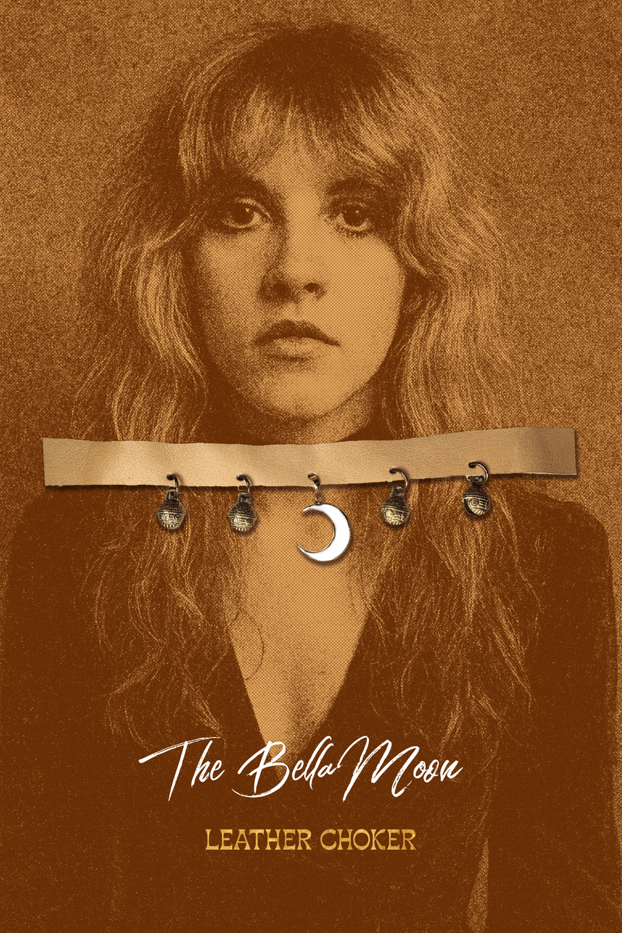 The Bella Moon Choker (Tan)